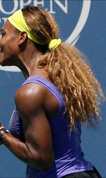 Serena giving fans in Mason something to cheer about